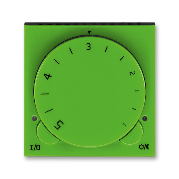 termostat univerzální otočný LEVIT 3292H-A10101 67 zelená/kouř.černá
